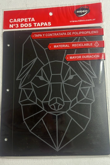 CARPETA RIDEO NRO 3 PP S. ADVENTURE MODELO4