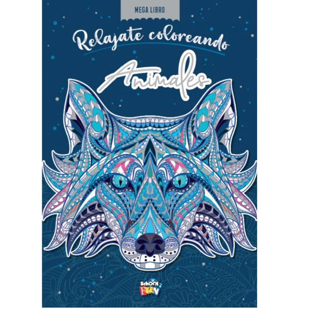 LIBROS PLOW LIST-321 PINTAR RELAJATE COLOREANDO ANIMALES
