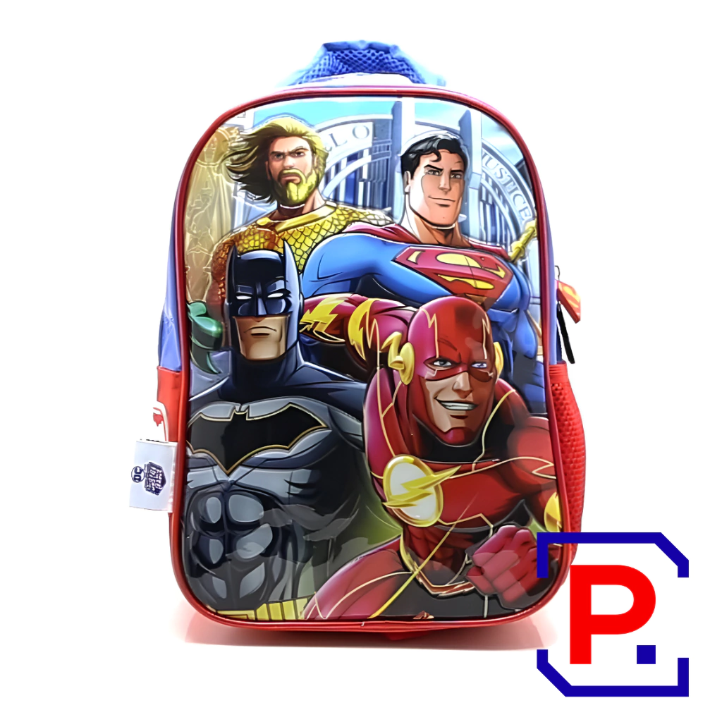 MOCHILA ESPALDA 12 JARDIN LIGA DE LA JUSTICIA LJ127