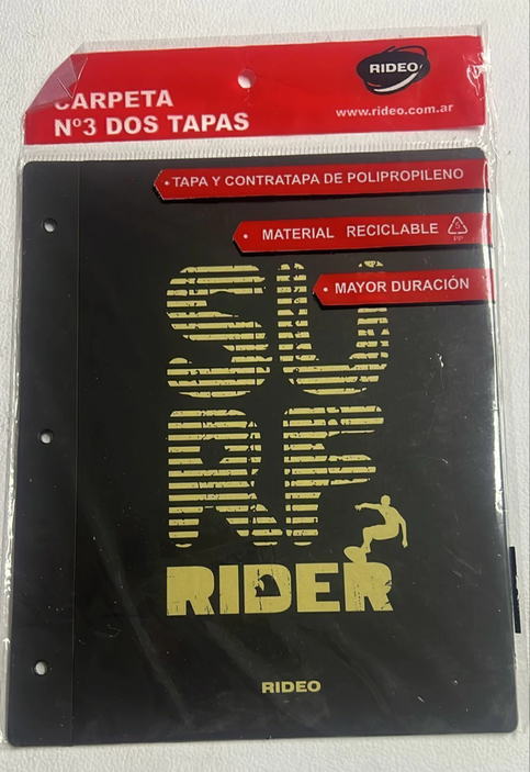 CARPETA RIDEO NRO 3 PP S. ADVENTURE MODELO13