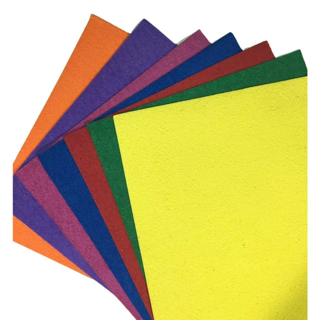 GOMA EVA TOALLA 40X60CM COLORES VARIOS AMARILLO