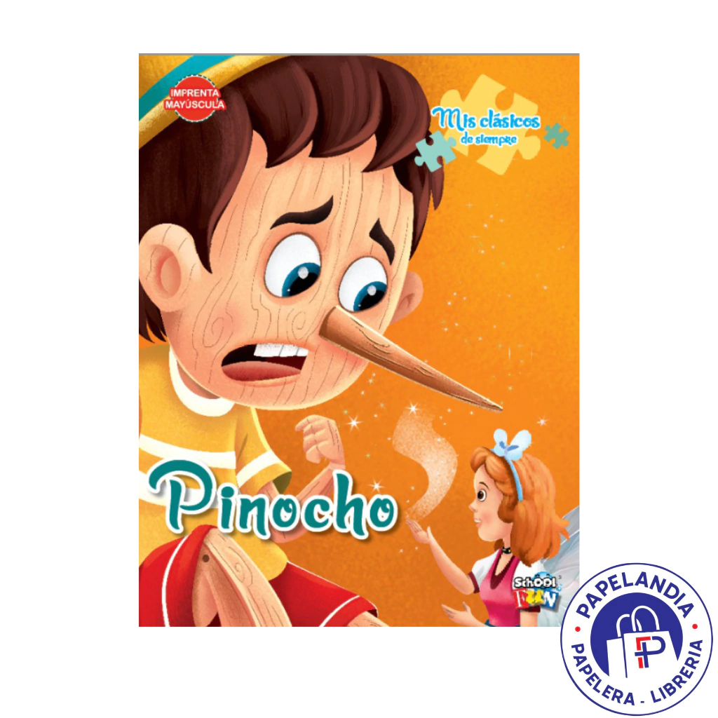 MIS CLASICOS DE SIEMPRE (LIBRO+ 3 ROMPECABEZAS 9 PIEZAS). PINOCHO