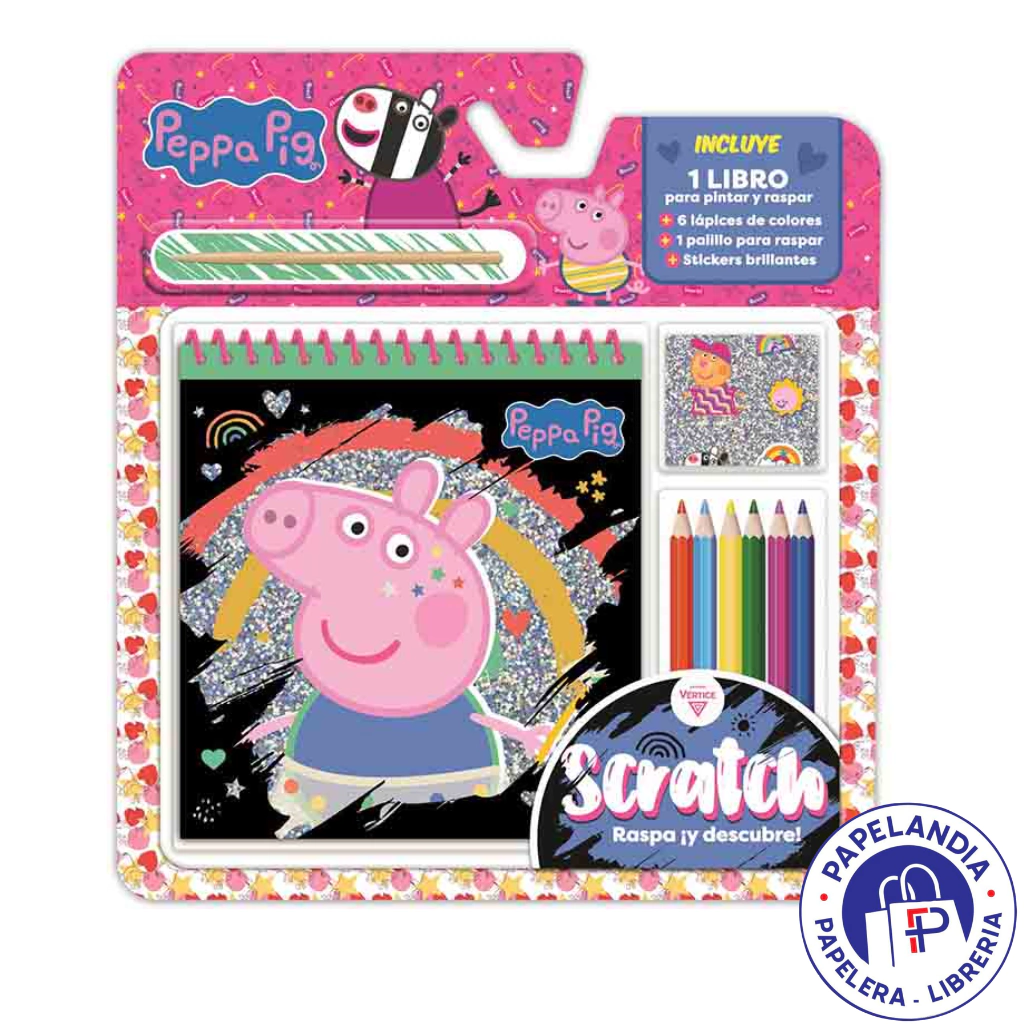 BLISTER SCRATCH PEPA PIG 5749
