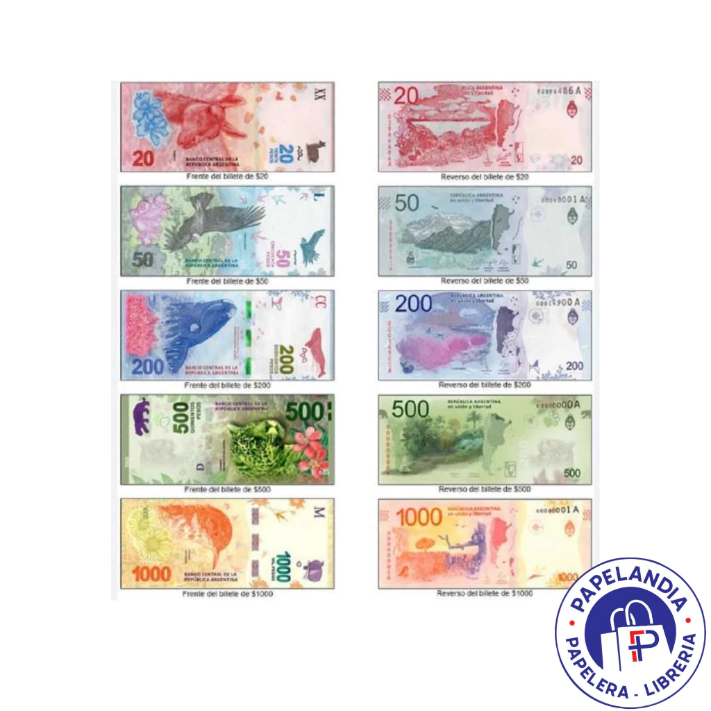 LAMINA DE BILLETES PARA RECORTAR X36U 00110637