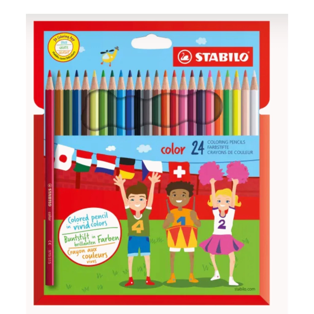 PINTURITAS STABILO COLOR X 24 LARGOS 1924/77-11