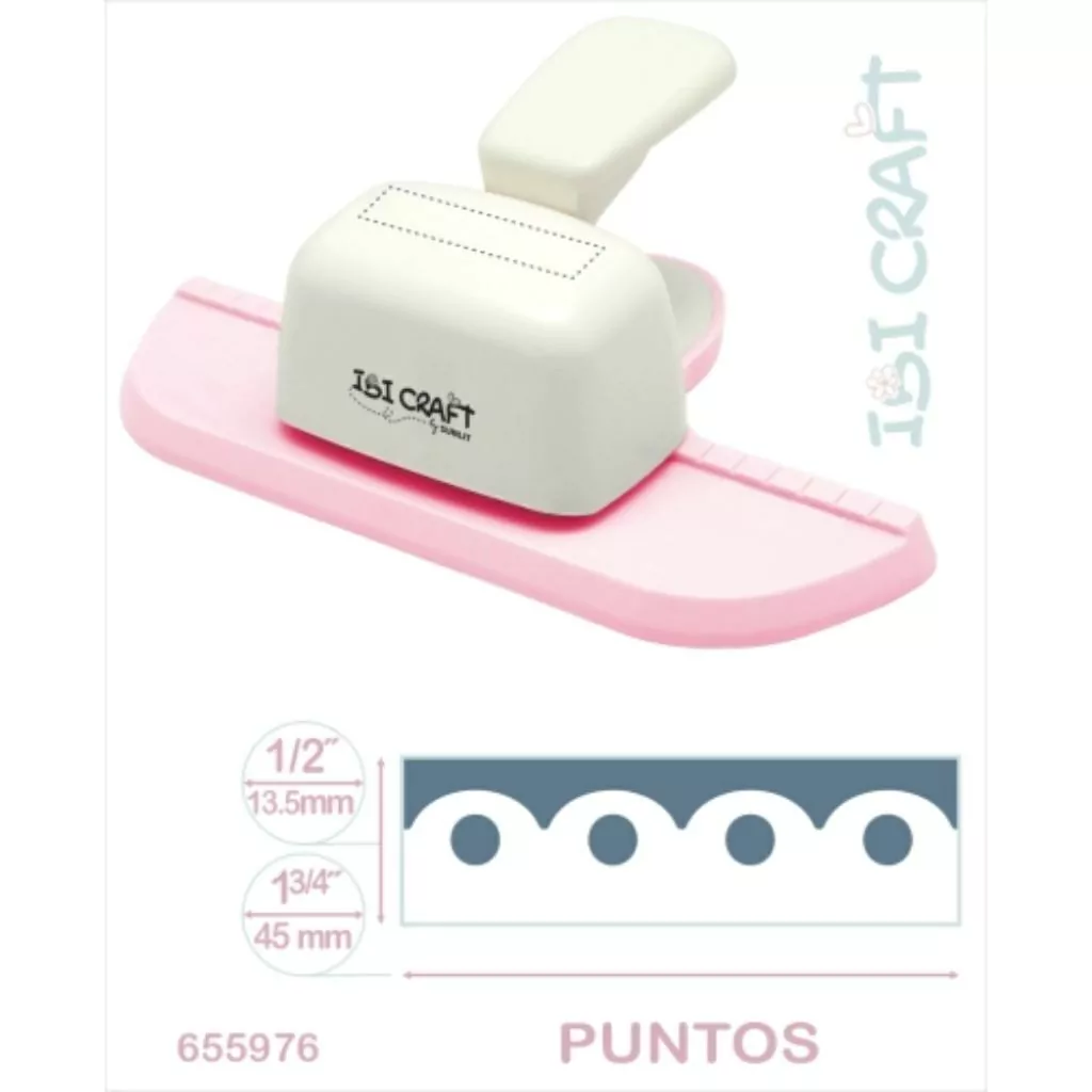 PERFORADORA ARTISTICA DE GUARDAS JUMBO PUNTOS 655976