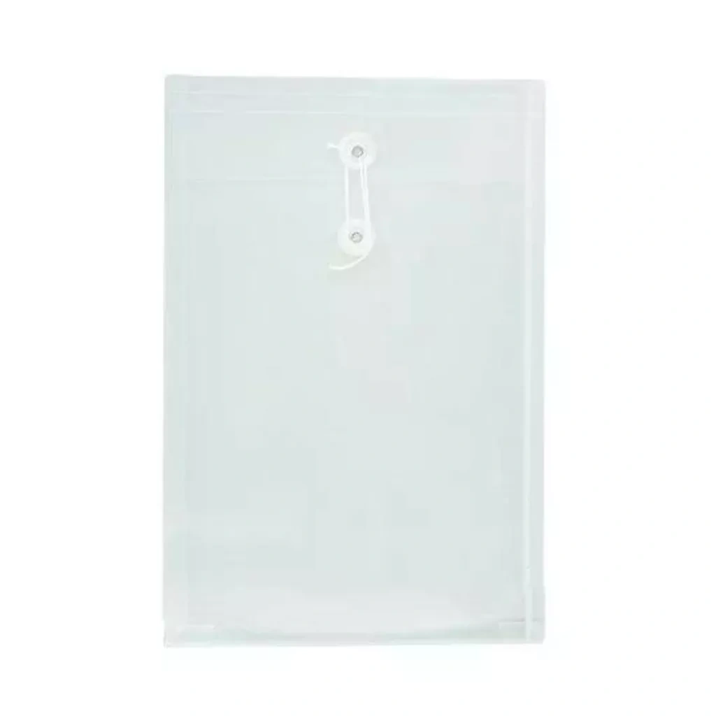 SOBRE PLASTICO CRISTAL A4 C/ HILO 076780
