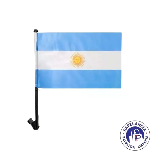 BANDERA PARA AUTO REFORZADA NUEVO MILENIO 3360