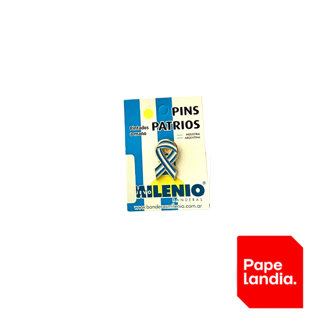 PIN ARGENTINA METALICO NRO 17 LAZO