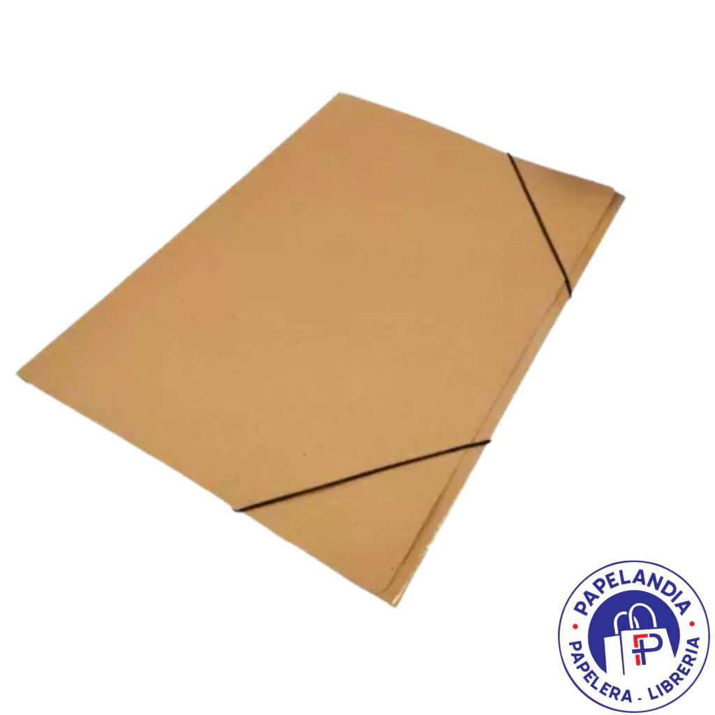 CARPETA 3 SOLAPA 35X50 ELASTICO KRAFT