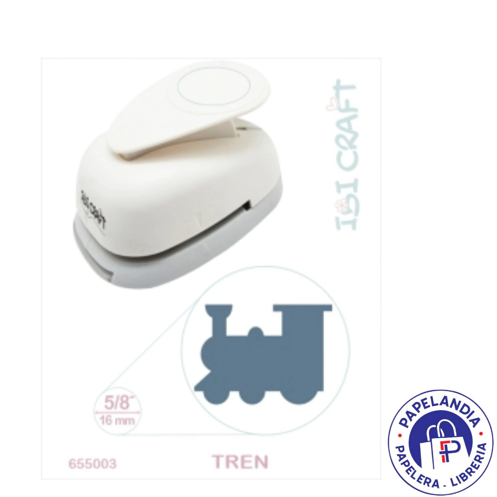 PERFORADORA ARTISTICA 17MM 3/4" TREN 655003