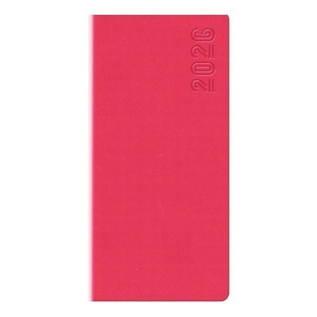 AGENDA 2026 POCKET 8X17 TUCSON ROJO