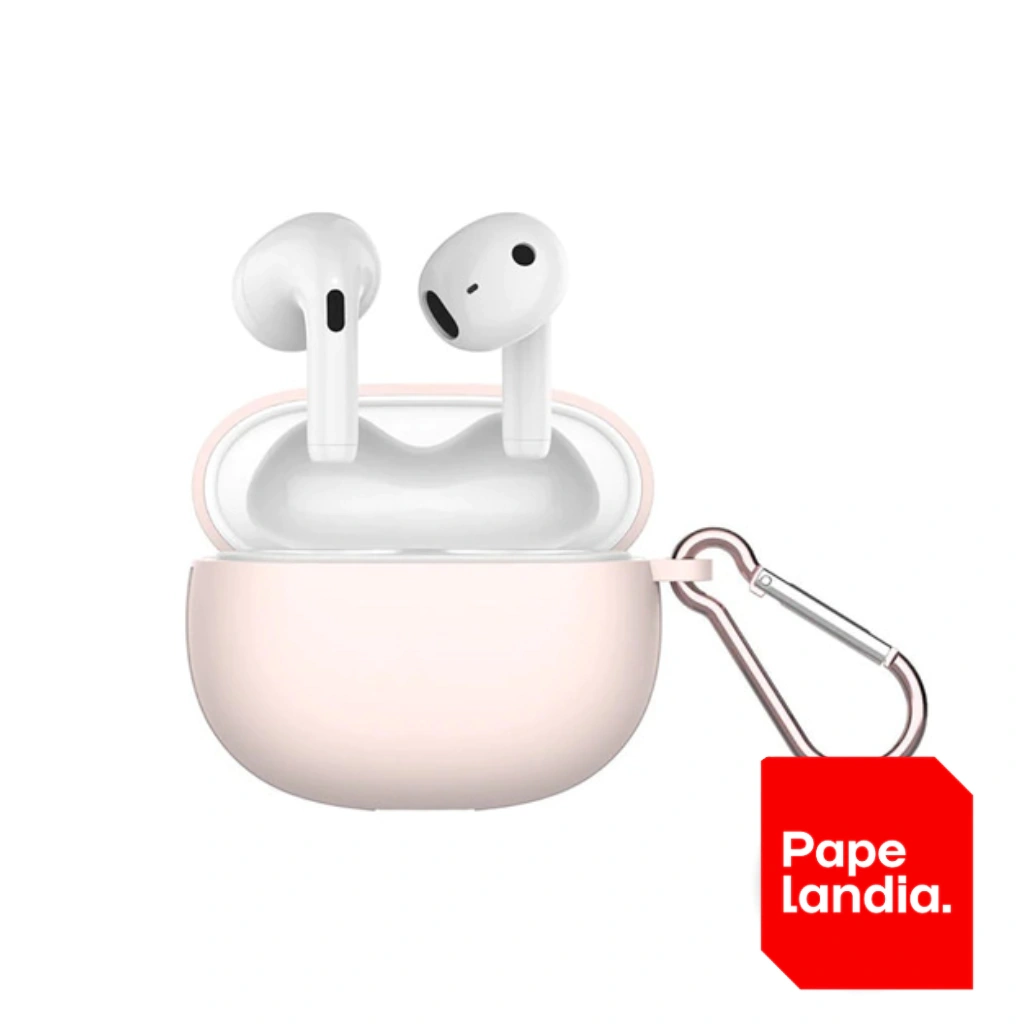AURICULARES INALAMBRICOS ARGOMTECH SKEIPODS E56 BLANCO - ROSA
