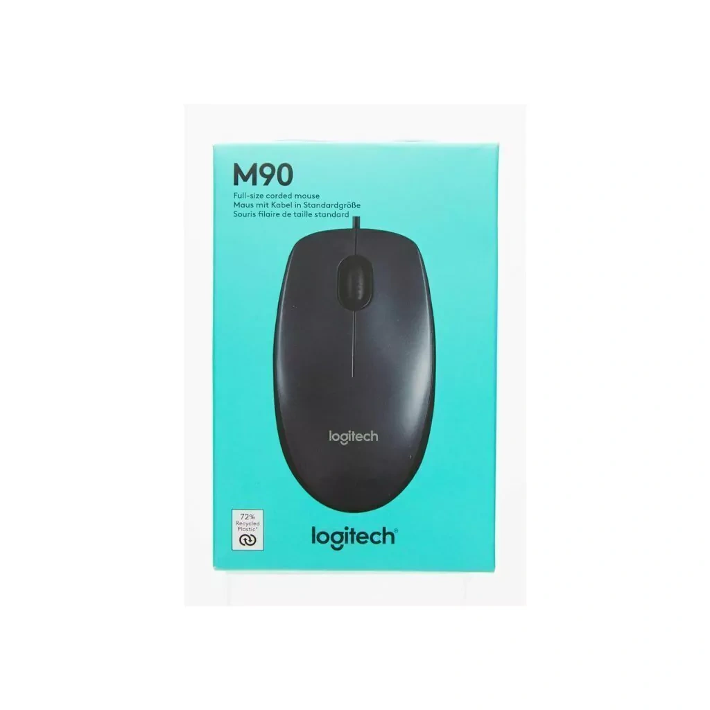 MOUSE C/CABLE LOGITECH M90 NEGRO