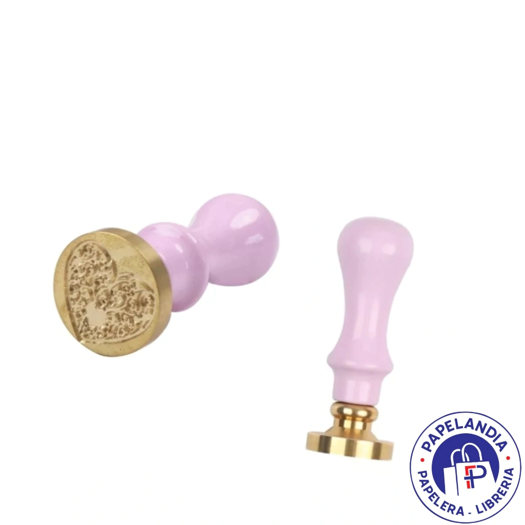KIT SELLO PARA LACRE (MANGO VIOLETA PASTEL+ BRONCE) 659320