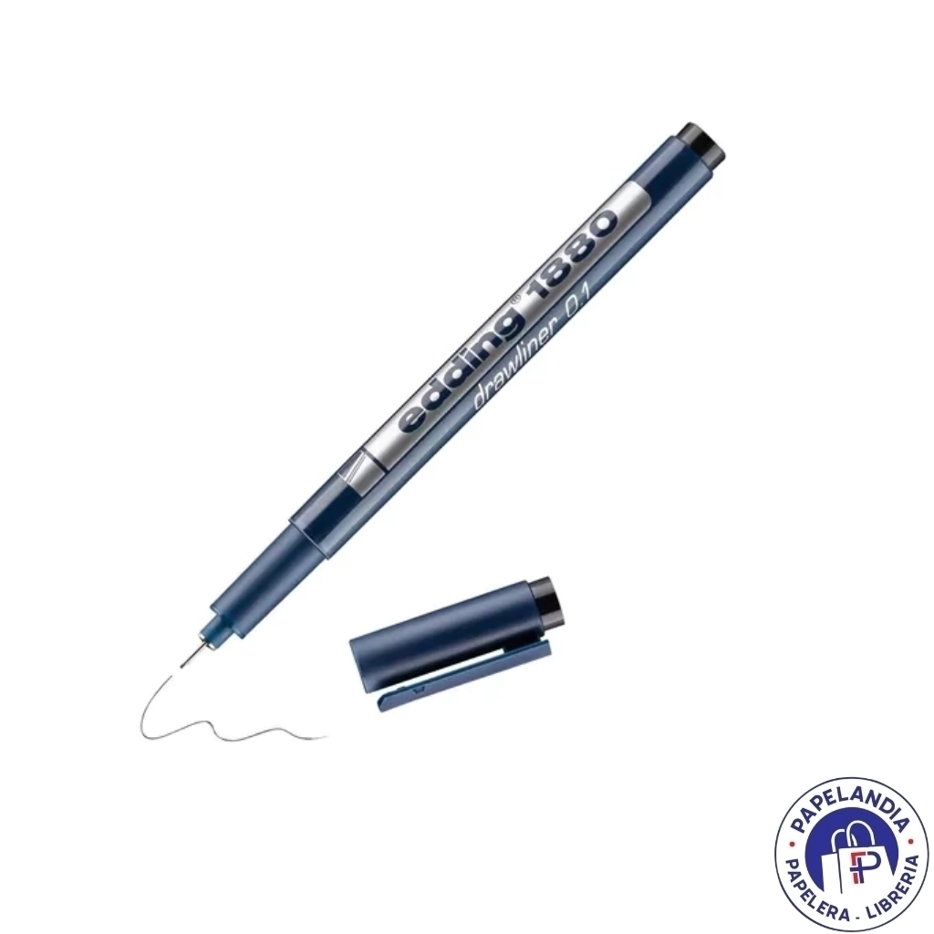 MARCADOR EDDING ESTILOGRAFICO DRAWLINER NEGRO 1.0