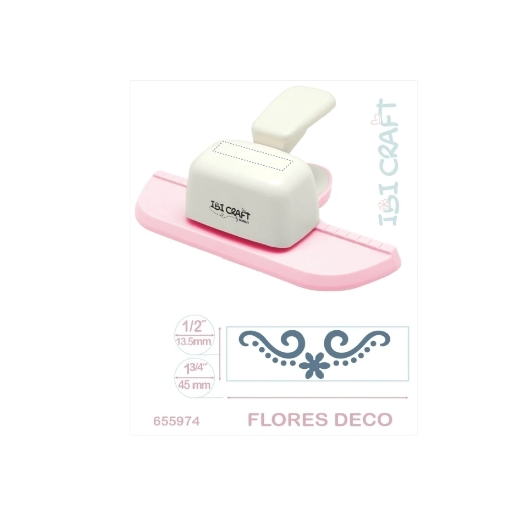 PERFORADORA ARTISTICA DE GUARDAS JUMBO FLORES DECO 655974
