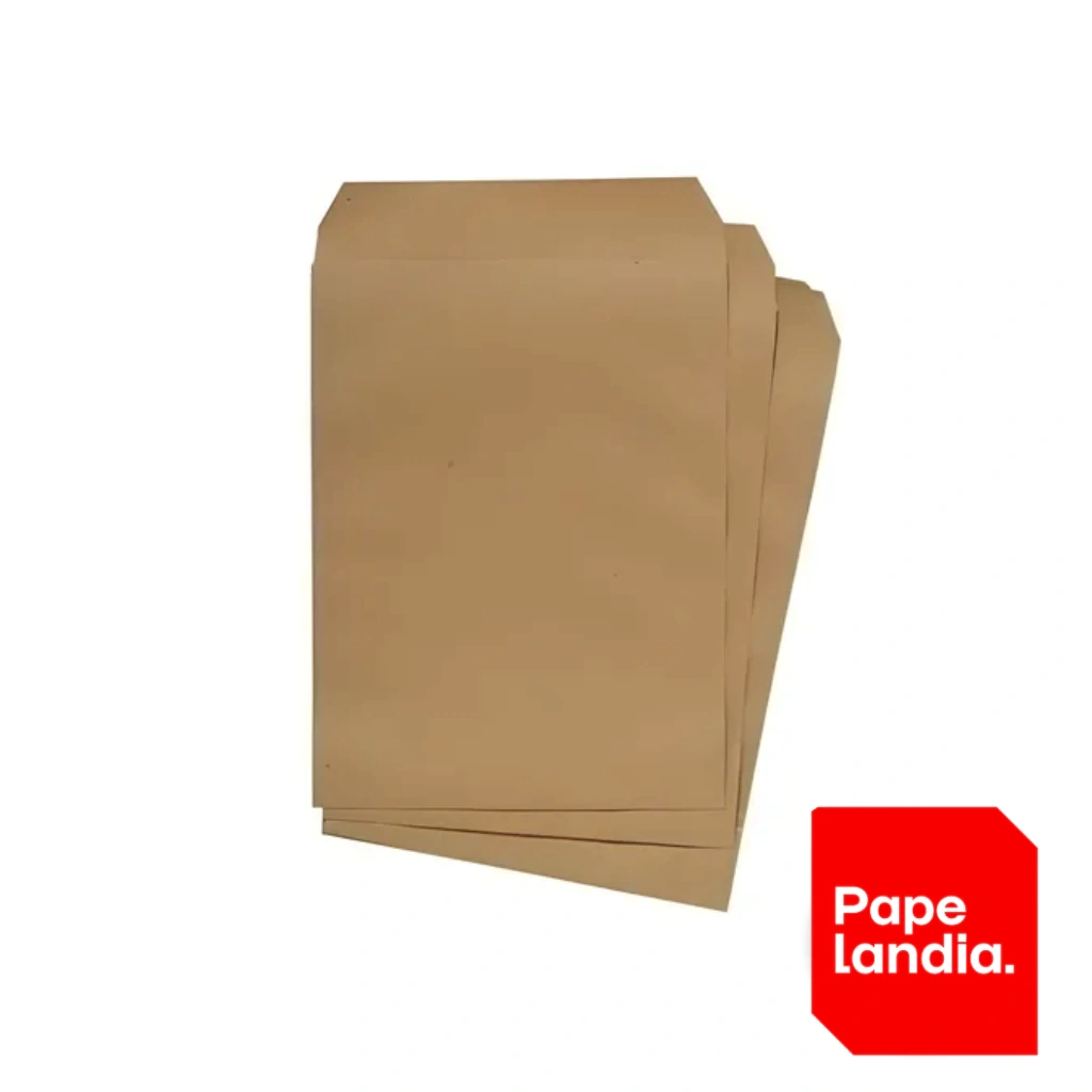 SOBRE BOLSA MANILA 24X30 PAQ X 100 PEQUEPACK