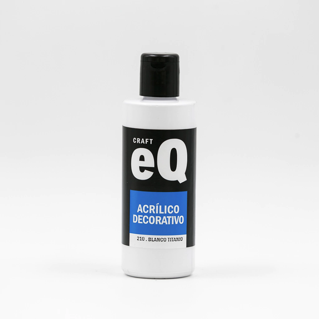 PINTURA ACRILICA X 150CC BLANCO DE TITANIO 