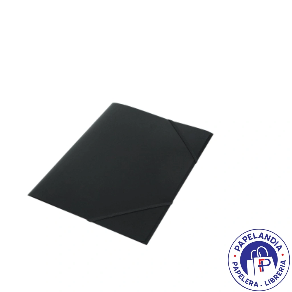 CARPETA A4 CON ELASTICO IBICO NEGRO P02A OMEGA 076400