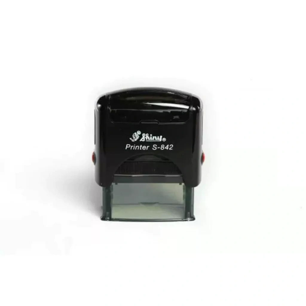 SELLO AUTOMATICO SHINY S-842 38X14MM NEGRO 840011