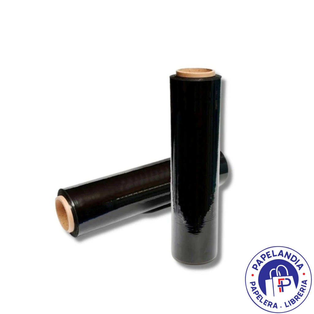 FILM STRETCH VIRGEN SIN MANGO NEGRO 4.3KG