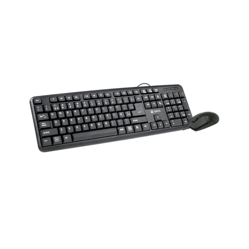 COMBO TECLADO Y MOUSE TEROS TE-4062N USB BLACK