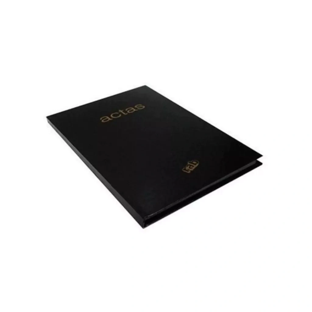 LIBRO ACTA 2 MANOS TAPA NEGRA 2224/A