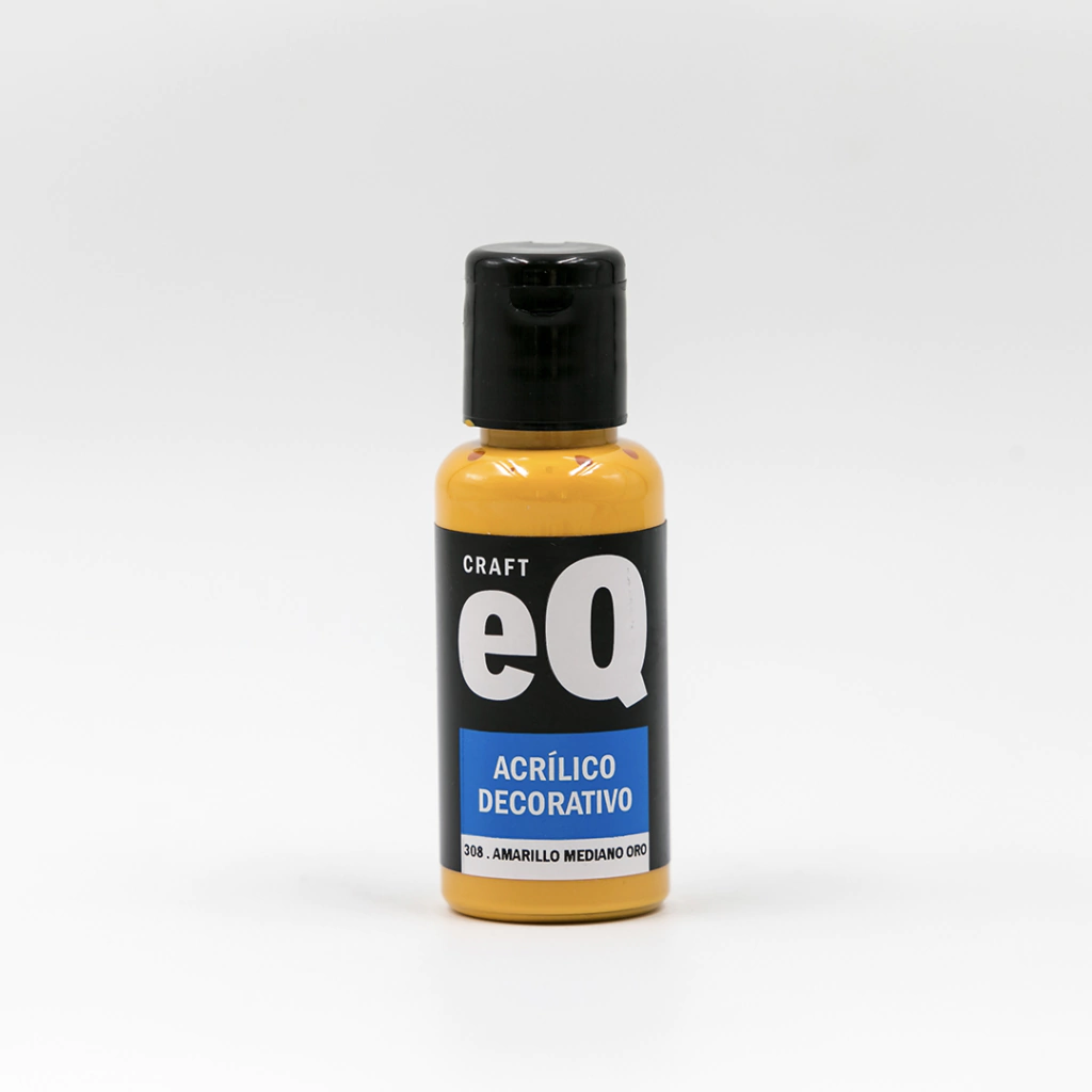 PINTURA ACRILICA X 50CC AMARILLO MEDIANO ORO