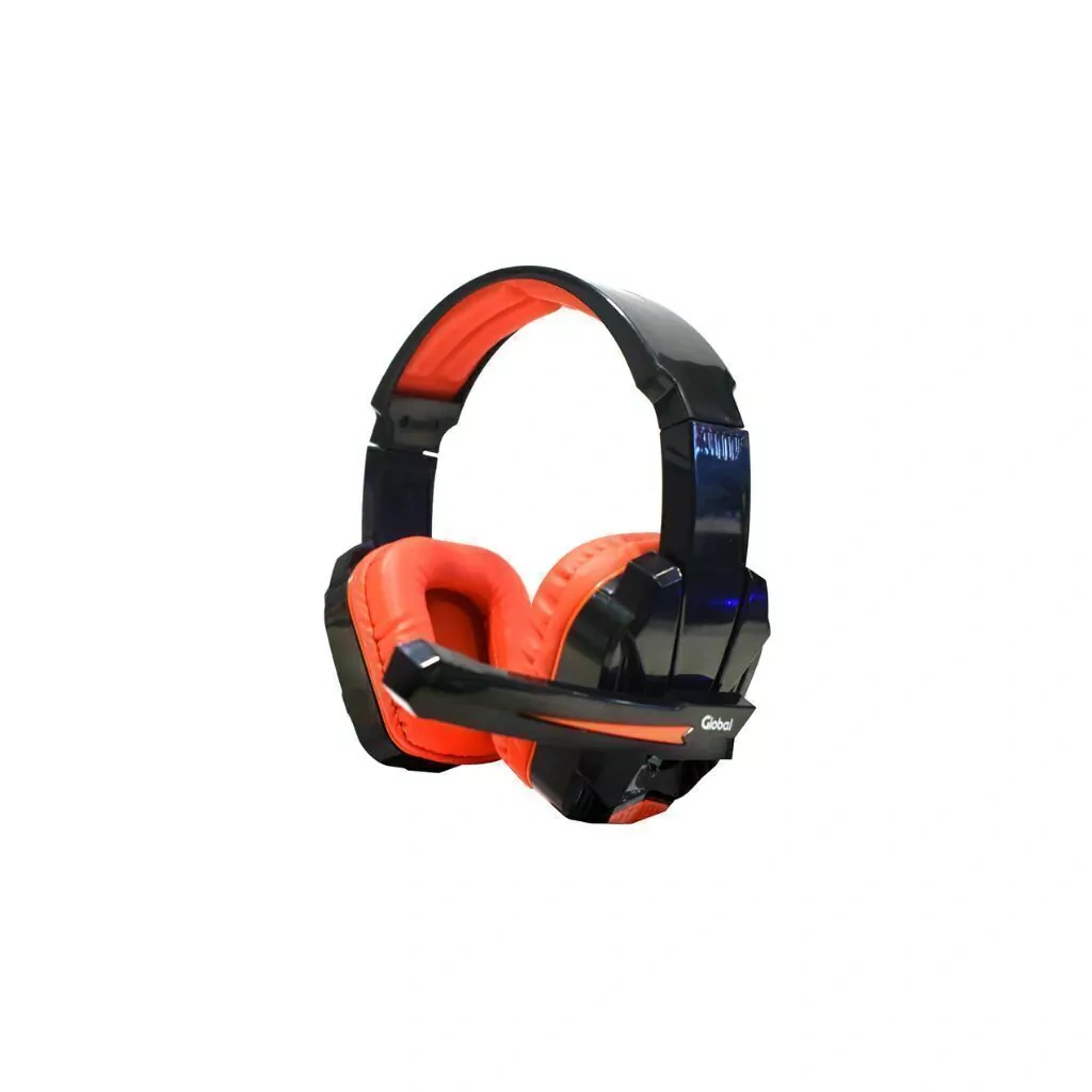 AURICULAR GAMER CON MICROFONO Y LUCES STEREO NEGRO/ROJO EPGMR148RED