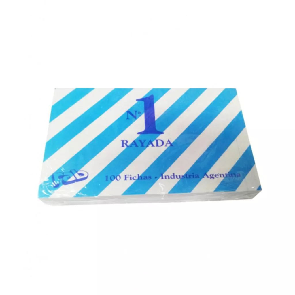 FICHAS RAYADA X100 N°1