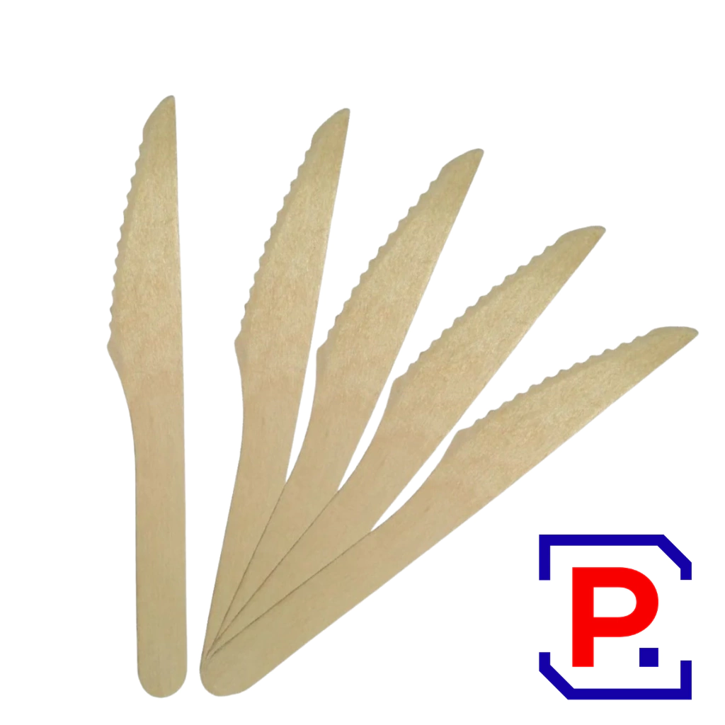 CUCHILLO DE BAMBU 17CM PAS5 - BOLSA X 25 UNIDADES