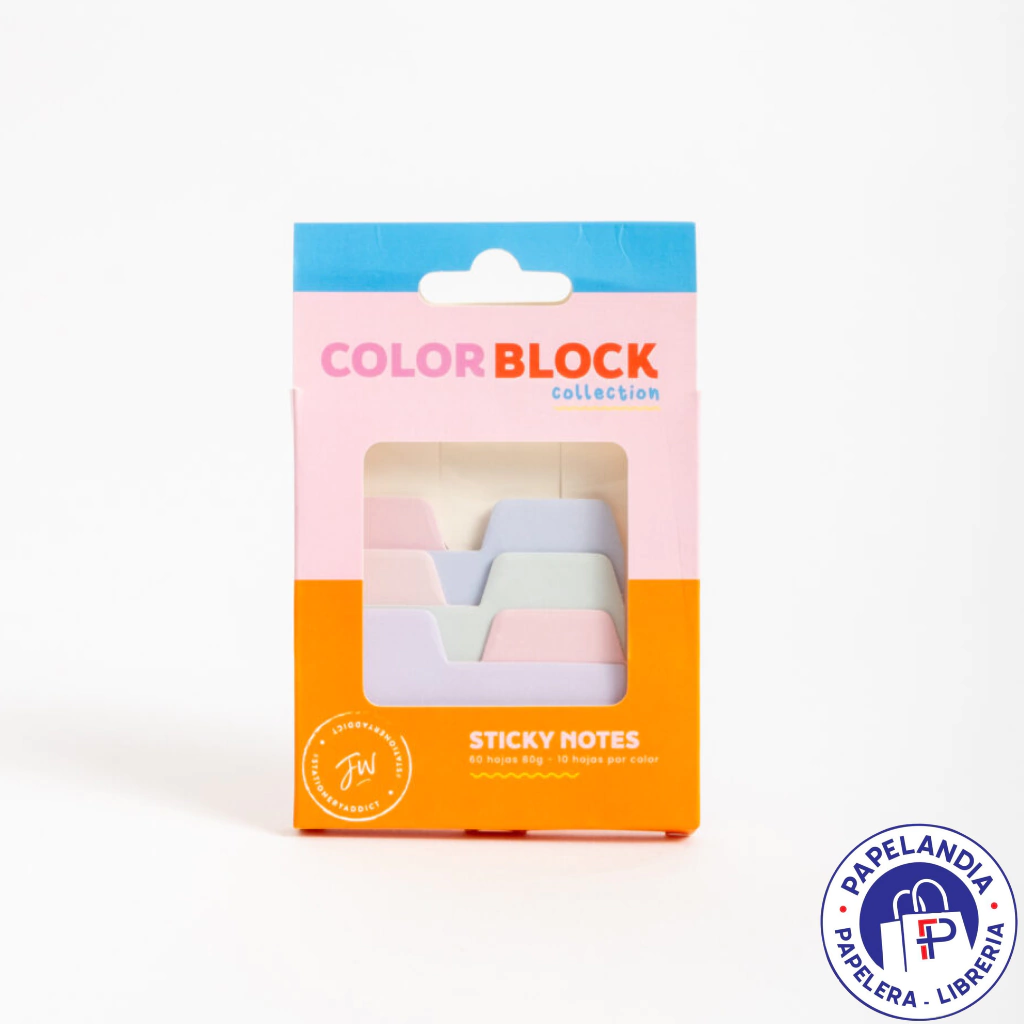 STICKY NOTE INDEX FW COLORBLOCK 201396
