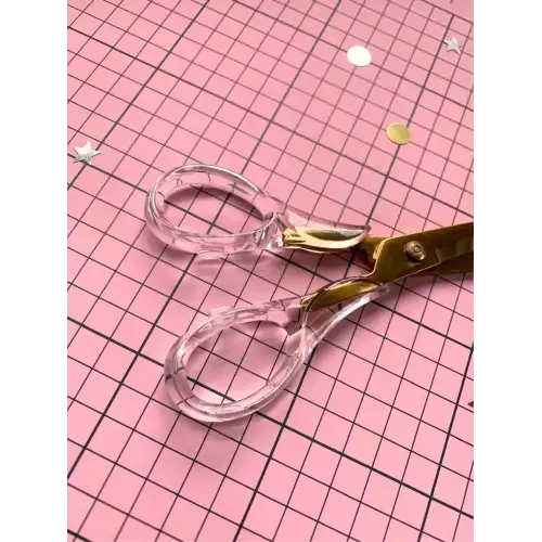 TIJERA IBICRAFT DE PRECISION 16 CM MANGO CRISTAL 900653