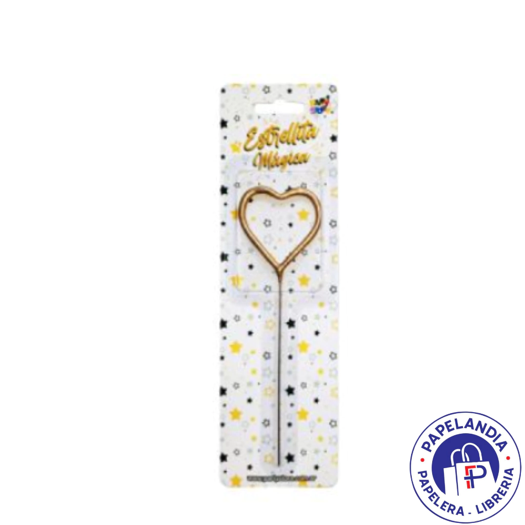 ESTRELLITA MAGICA DORADA FORMA CORAZON VNEDOCO