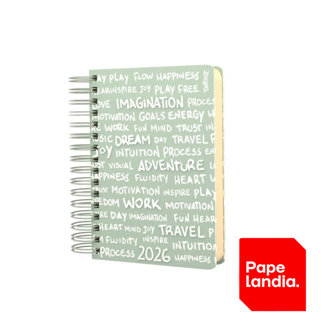 AGENDA 2026 DIARIA N°6 C/ESP MANUSCRITA COD: 7652