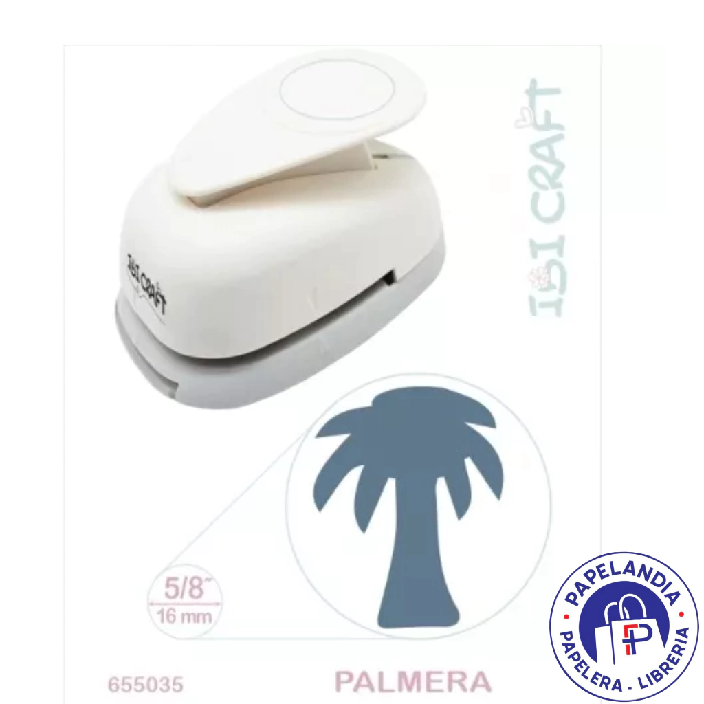 PERFORADORA ARTISTICA 17MM 3/4" PALMERA 655035