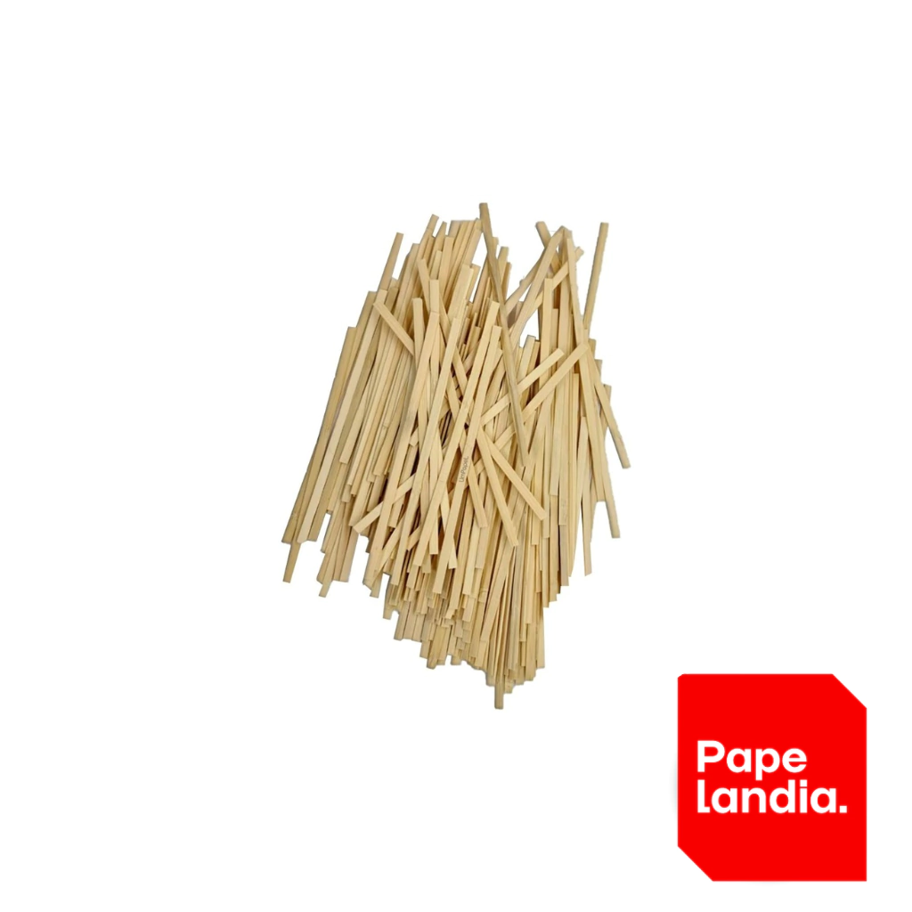 PALITO BROCHETTE 30CM X 100 UNIDADES BOLSA ROJA PA30100