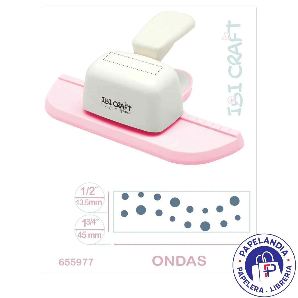 PERFORADORA ARTISTICA DE GUARDAS JUMBO ONDAS 655977