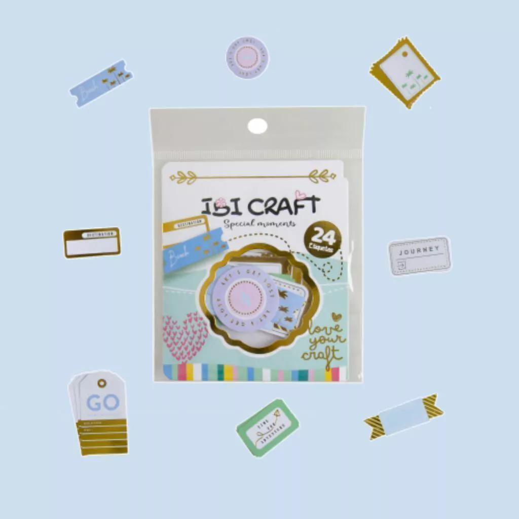 ETIQUETAS FOIL CRAFT TRAVEL