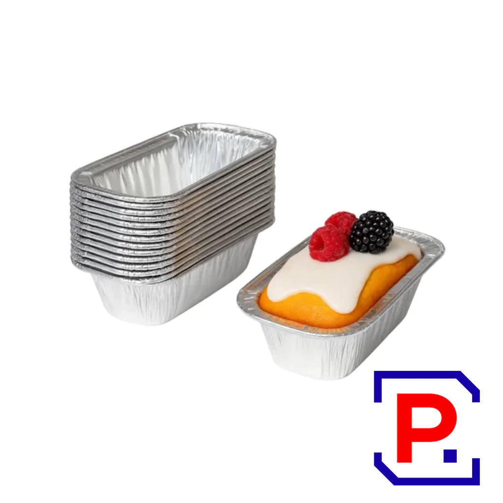 MOLDE BUDIN ALUMINIO 1KG (D-11) PACK X 25 UN