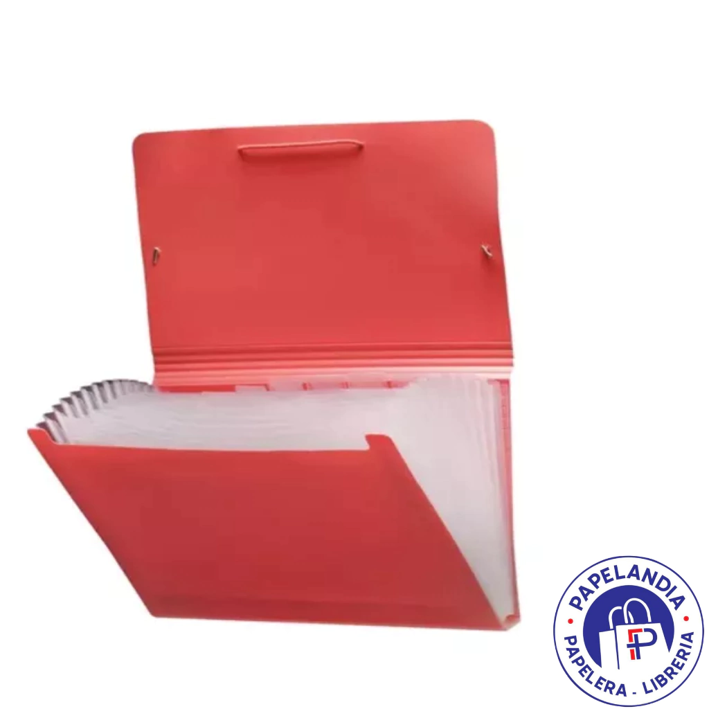 CLASIFICADOR FUELLE OFICIO ROJO 076565