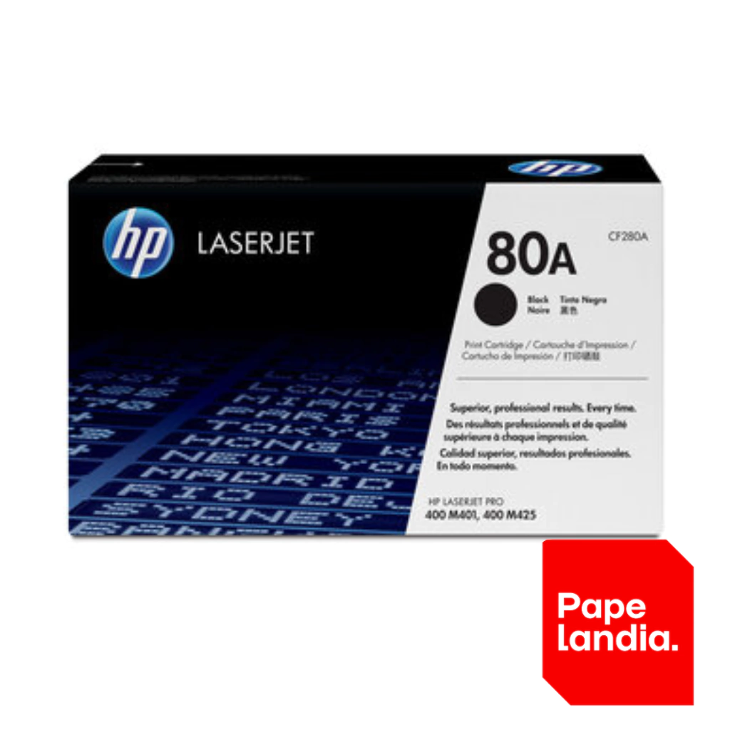 TONER HP 80A NEGRO