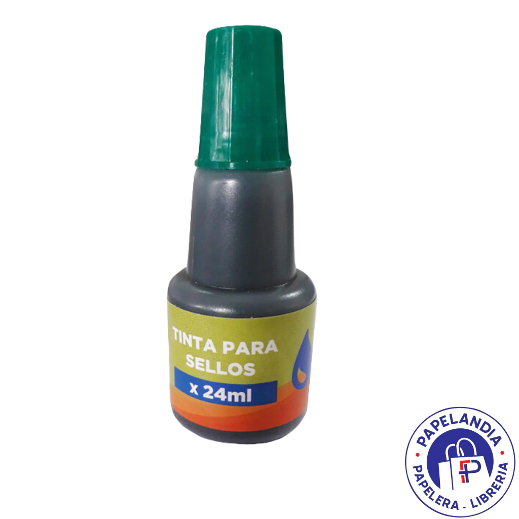 TINTA SELLOS IBI X 24ML VERDE 840708 DISCONT
