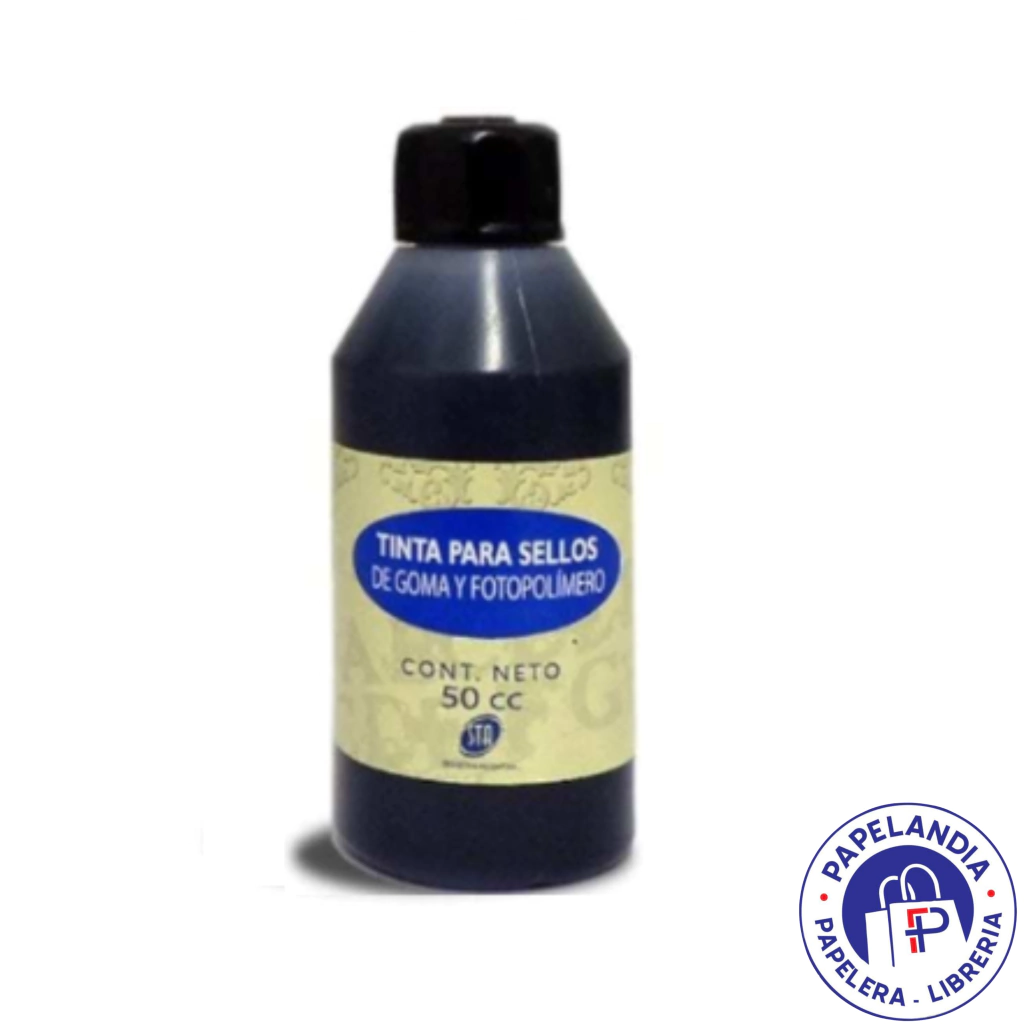TINTA STA P/ SELLOS GOMA 50CC ROJO