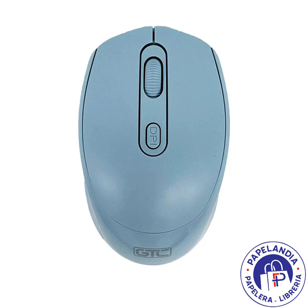 MOUSE SOFT PALM GTC MIG-123A AZUL