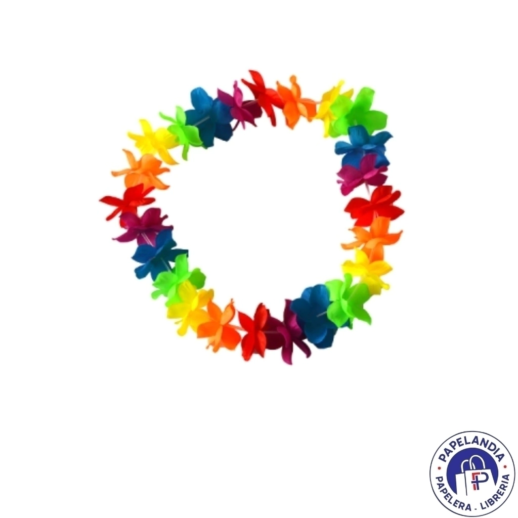 COLLAR HAWAII HULA FLORES MULTICOLOR AC505