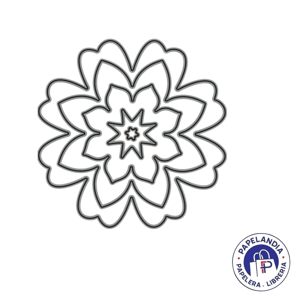 TROQUEL 3 PULG FLORES 658040