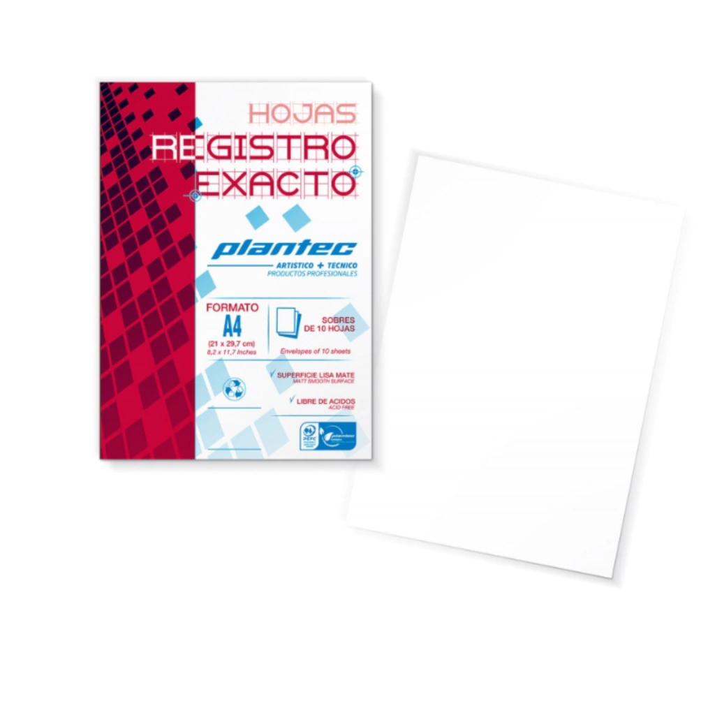 PAPEL REGISTRO EXACTO XUNI 350X500 X UNID 210GRS