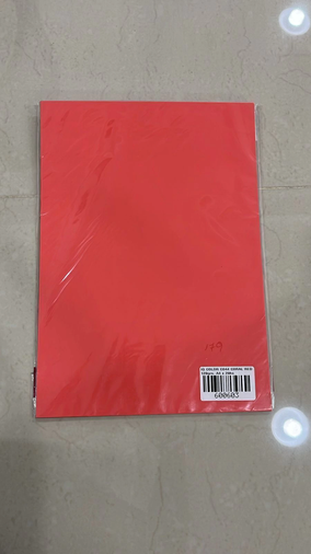 PAPELES FEDRIGONI A4 X20HJS FEDRIGONI LISO 120GRS. CORAL RED A4 X 20HS 600603